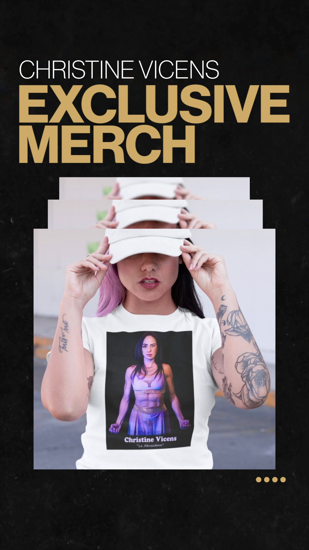 Christine Vicens: Exclusive Merch o...