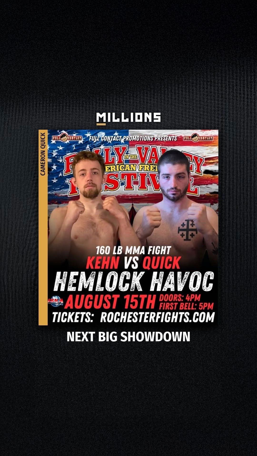 Cameron Quick: Next Big Showdown | ...