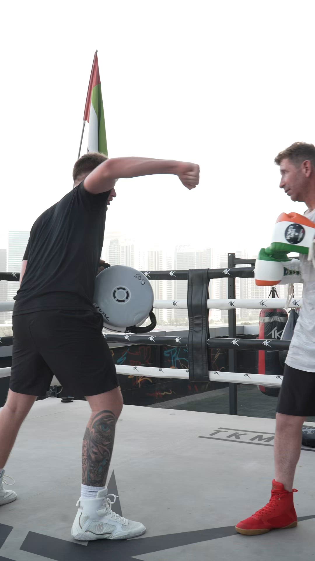 Boxing training