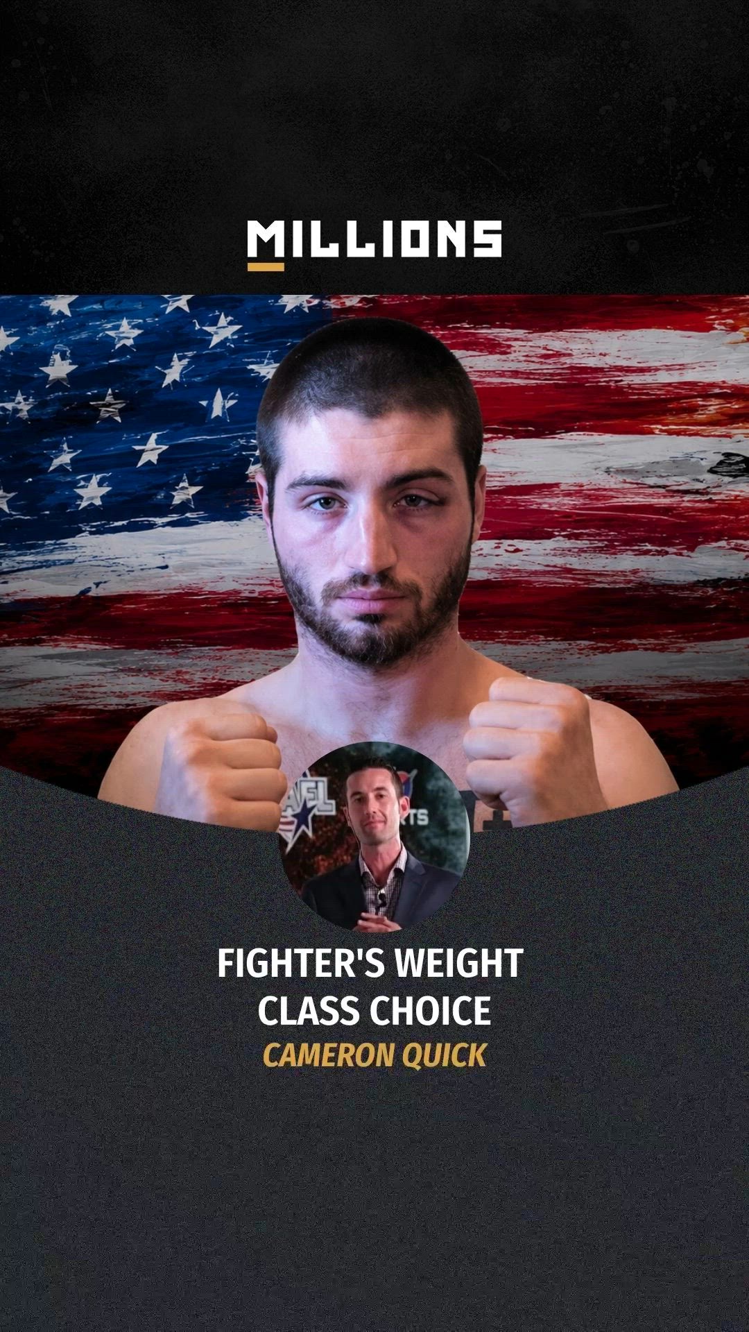 Cameron Quick: Fighter's Weight Cla...