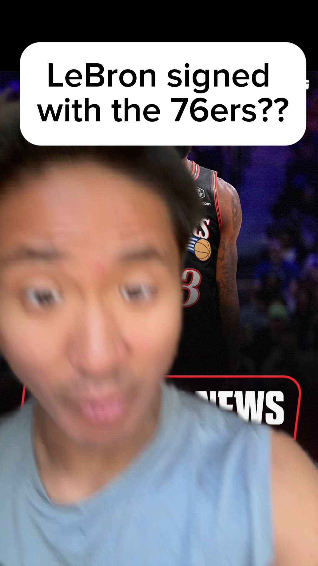 LeBron to the 76ers???