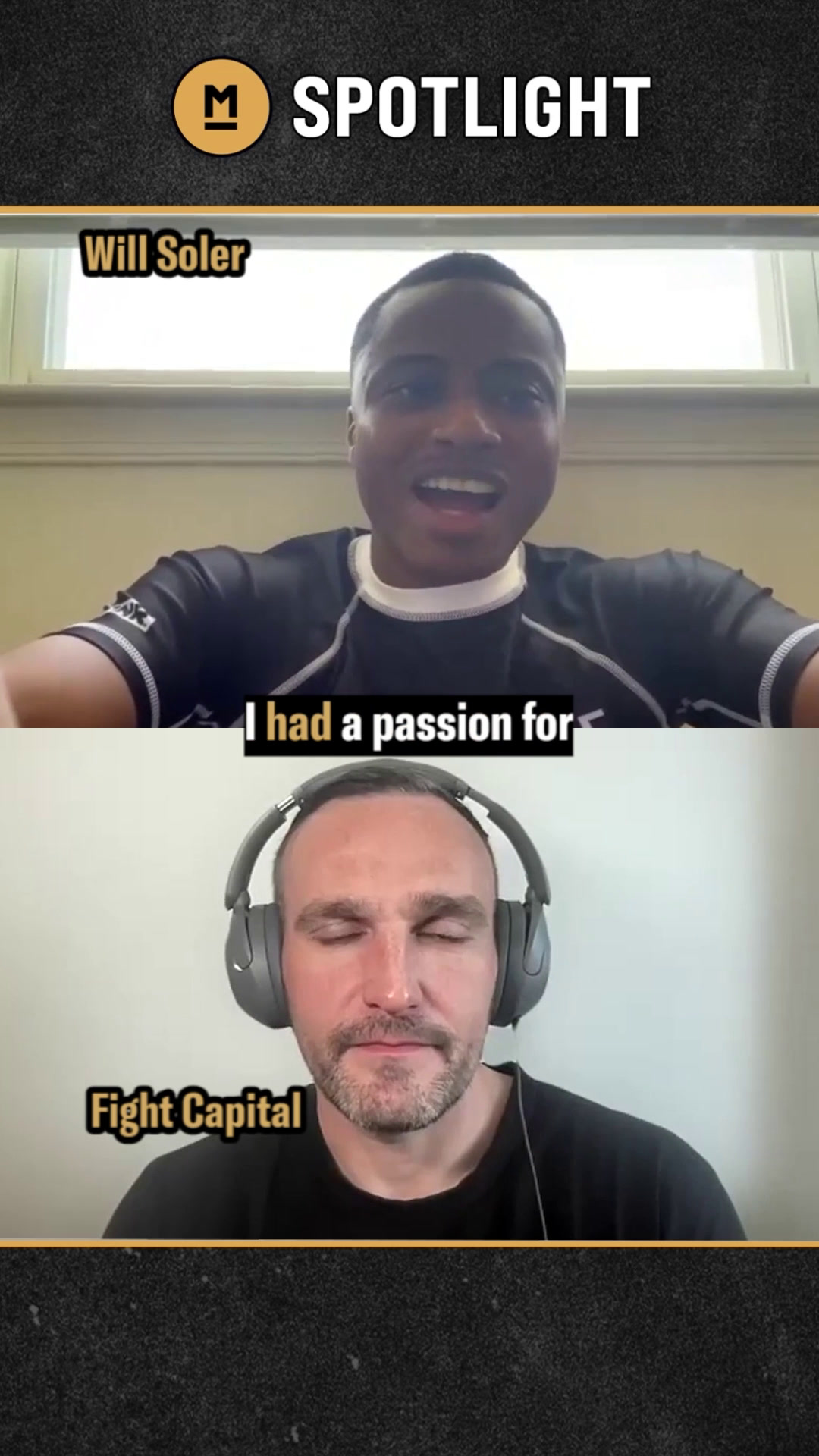 William Soler: "Chasing MMA dream."...