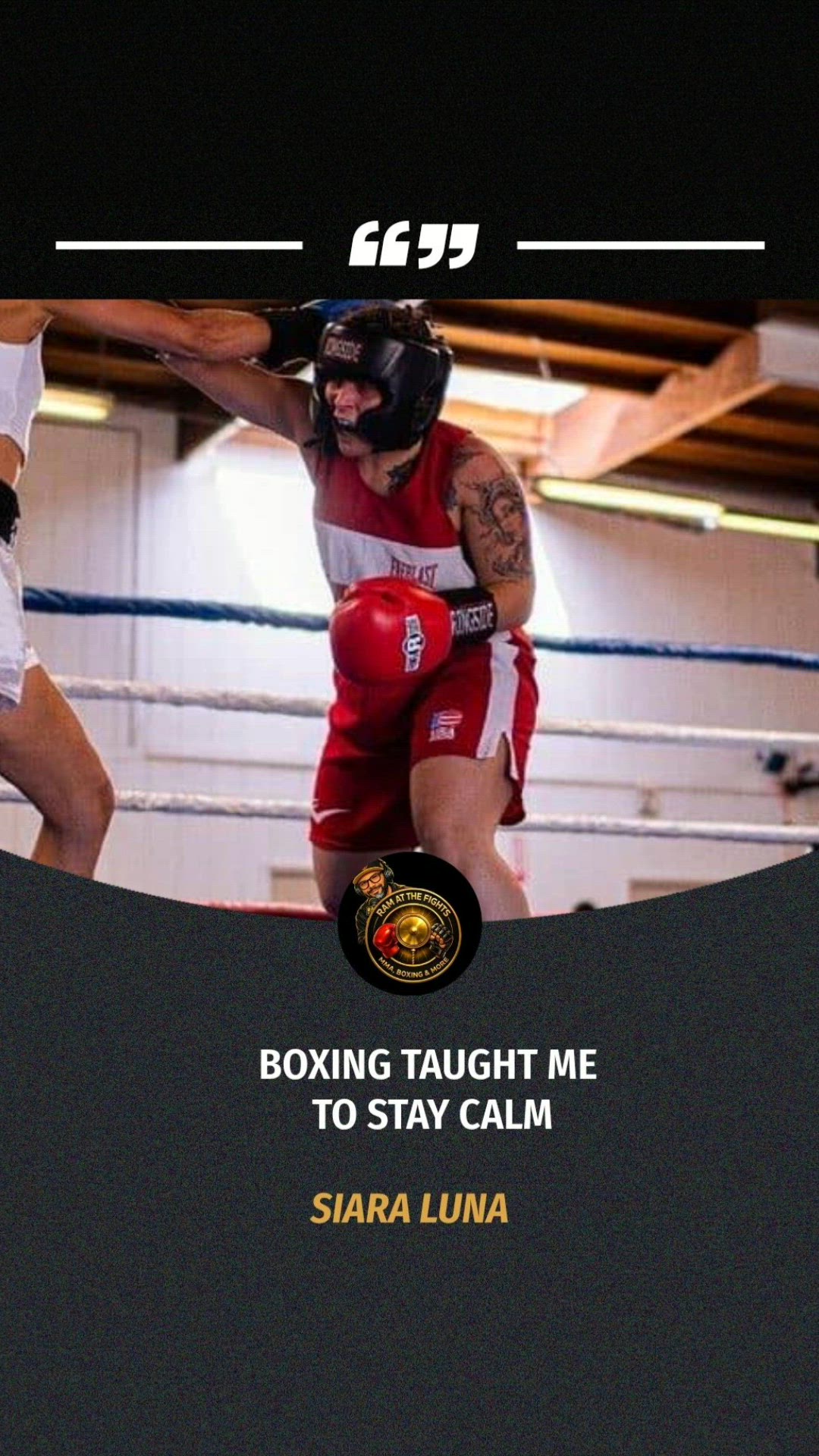 Siara Luna: Boxing Taught Me To Sta...