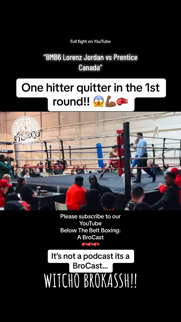Below The Belt Boxing: A BroCast 🥊