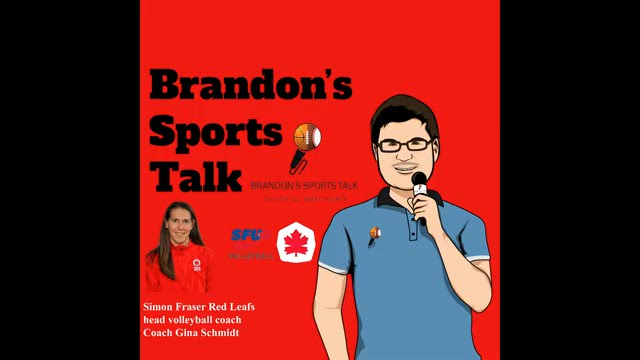 Simon Fraser Red Leafs head volleyb...