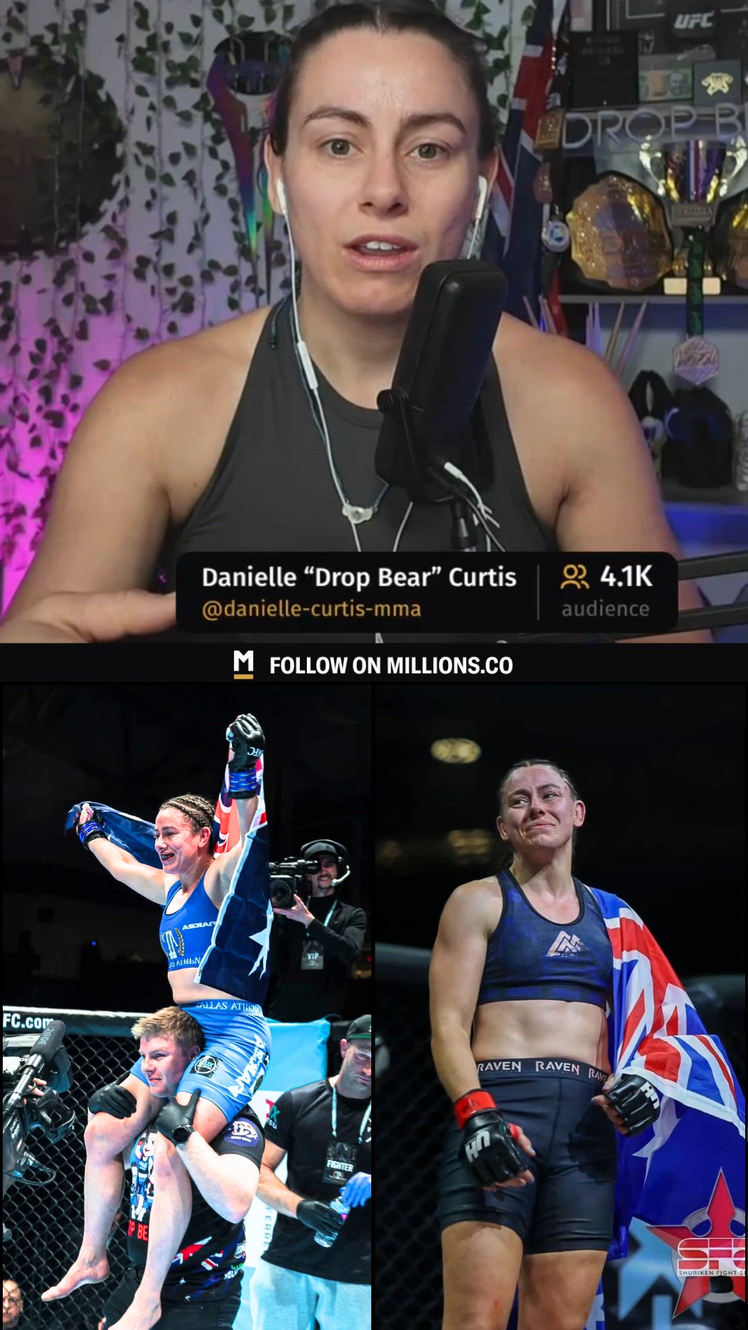 Danielle “Drop Bear” Curtis Breaks ...