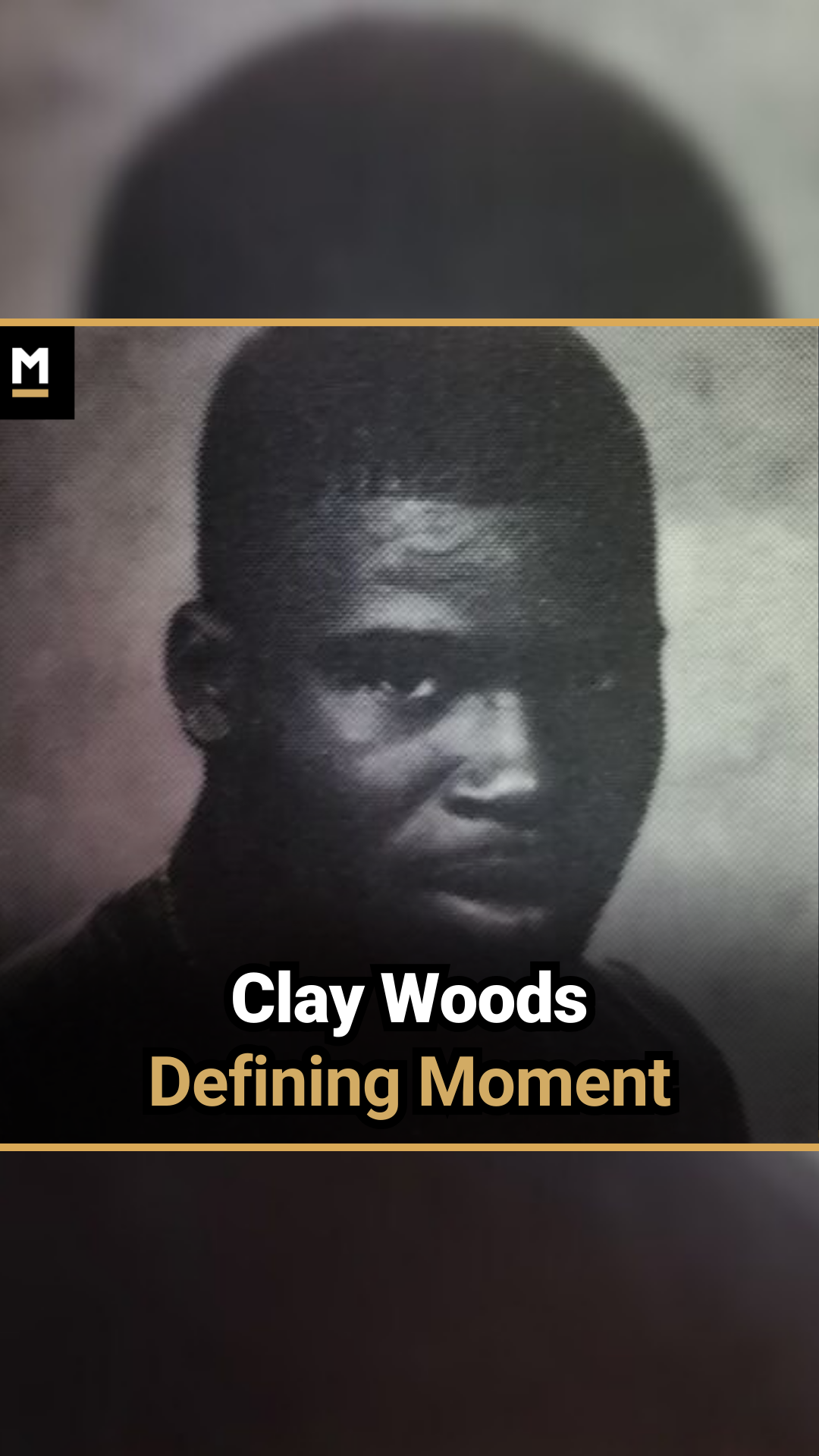 Clay Woods : Career-defining moment...