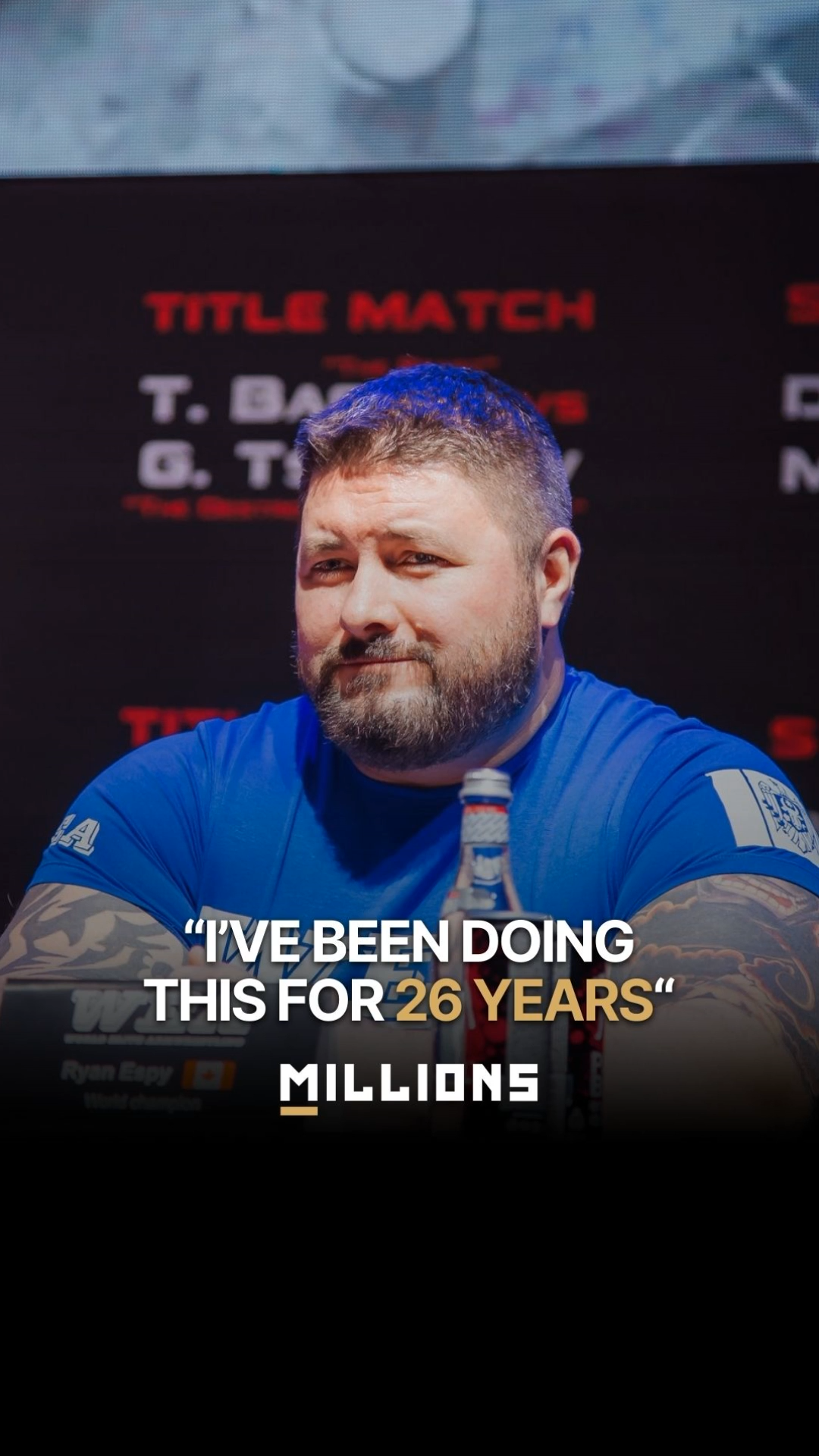 Ryan Espey : Arm wrestling expertise shared. | MILLIONS