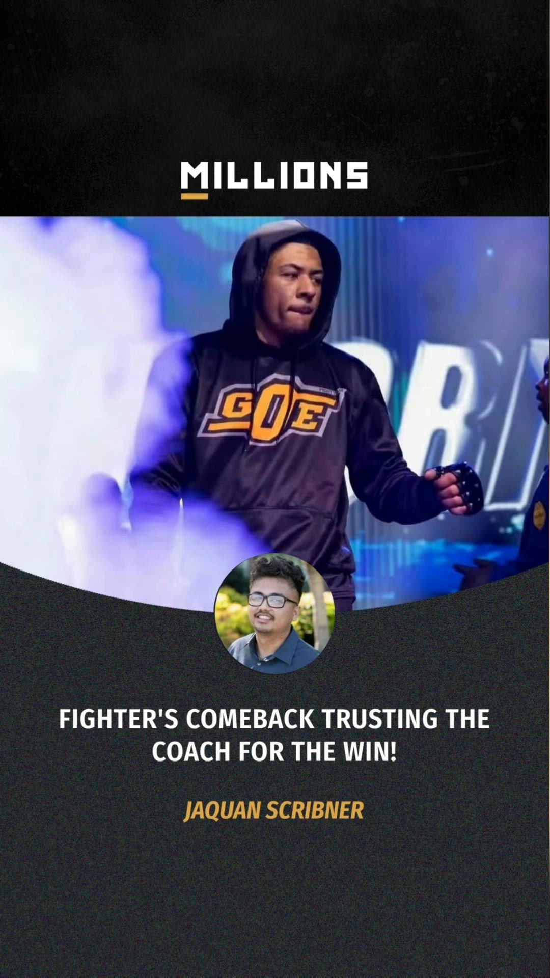 Jaquan Scribner: FIGHTER'S COMEBACK...