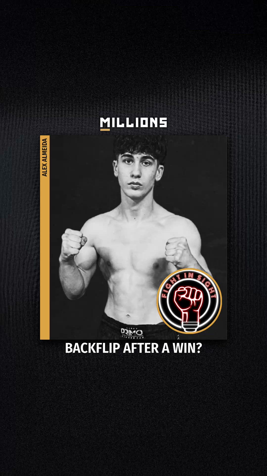 Alex Almeida: Backflip After A Win?...