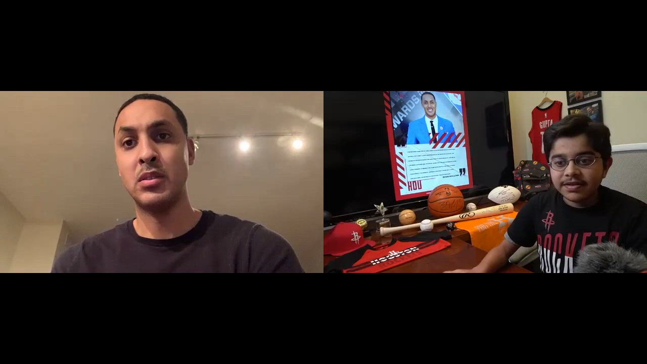Rockets commentator Ryan Hollins jo...