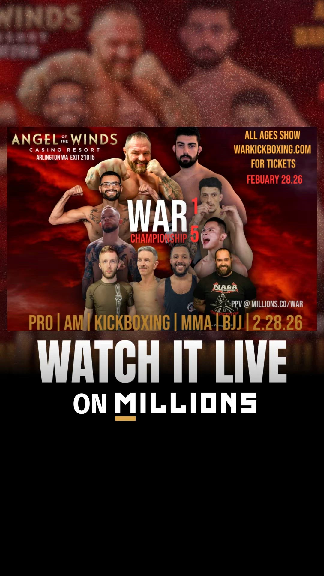 WAR 15 Championship: Live Combat Sp...